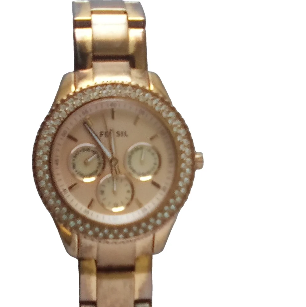 FOSSIL ROSE GOLD WATCH - Picture 3 of 6
